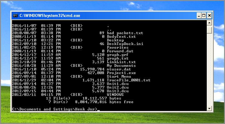 Simple DOS commands. Tutorials to make you a better software user.
