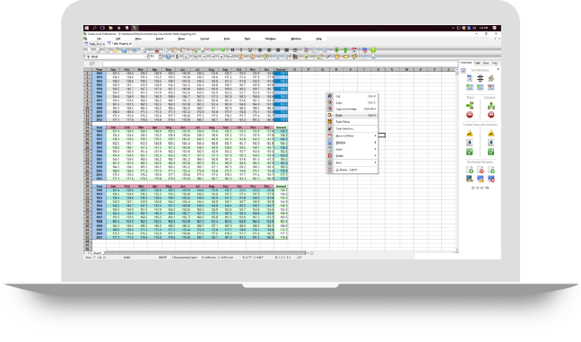 Screenshot of SSuite Office Axcel Professional Spreadsheet Original Version, completely free for download. Get Only the best free software downloads from SSuite Office Software. Updated for the latest Desktop, Laptop, and Surface Pro tablets.