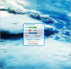 Screenshot of SSuite Office System Monitor, A real-time system monitor with LAN network search engine. Updated for the latest Desktop, Laptop, and Surface Pro tablets.